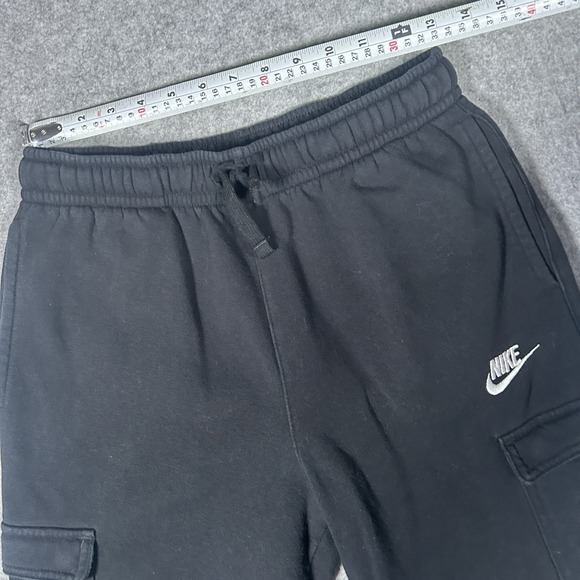 Nike Sweatpants Women's Size XL Black Loungewear Drawstring Side Swoosh Logo - Picture 4 of 16